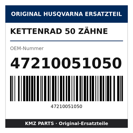 Husqvarna Original Kettenrad 50 Zähne 47210051050