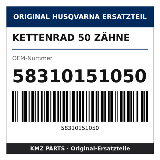 Husqvarna Original Kettenrad 50 Zähne 58310151050