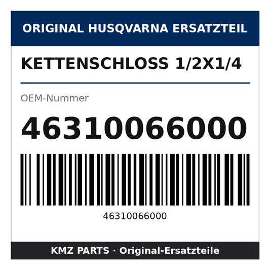 Husqvarna Original Kettenschloss 1/2x1/4 46310066000
