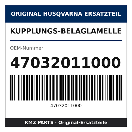 Husqvarna Original Kupplungs-Belaglamelle 47032011000