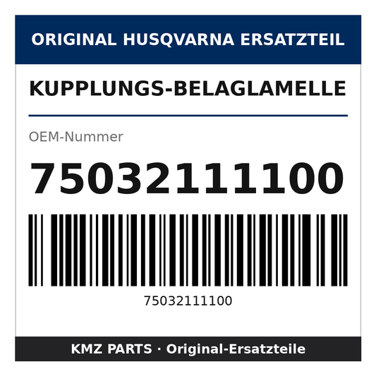 Husqvarna Original Kupplungs-Belaglamelle 75032111100