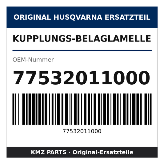 Husqvarna Original Kupplungs-Belaglamelle 77532011000