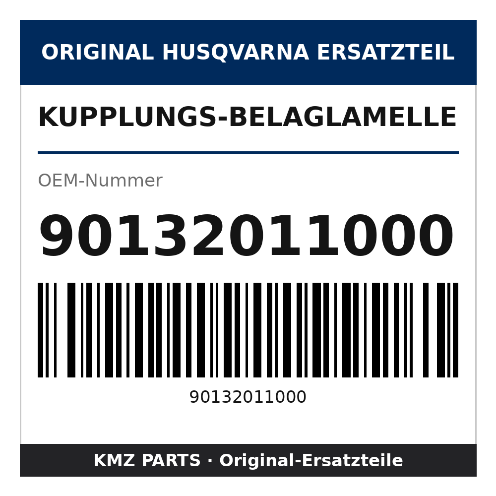 Husqvarna Original Kupplungs-Belaglamelle 90132011000