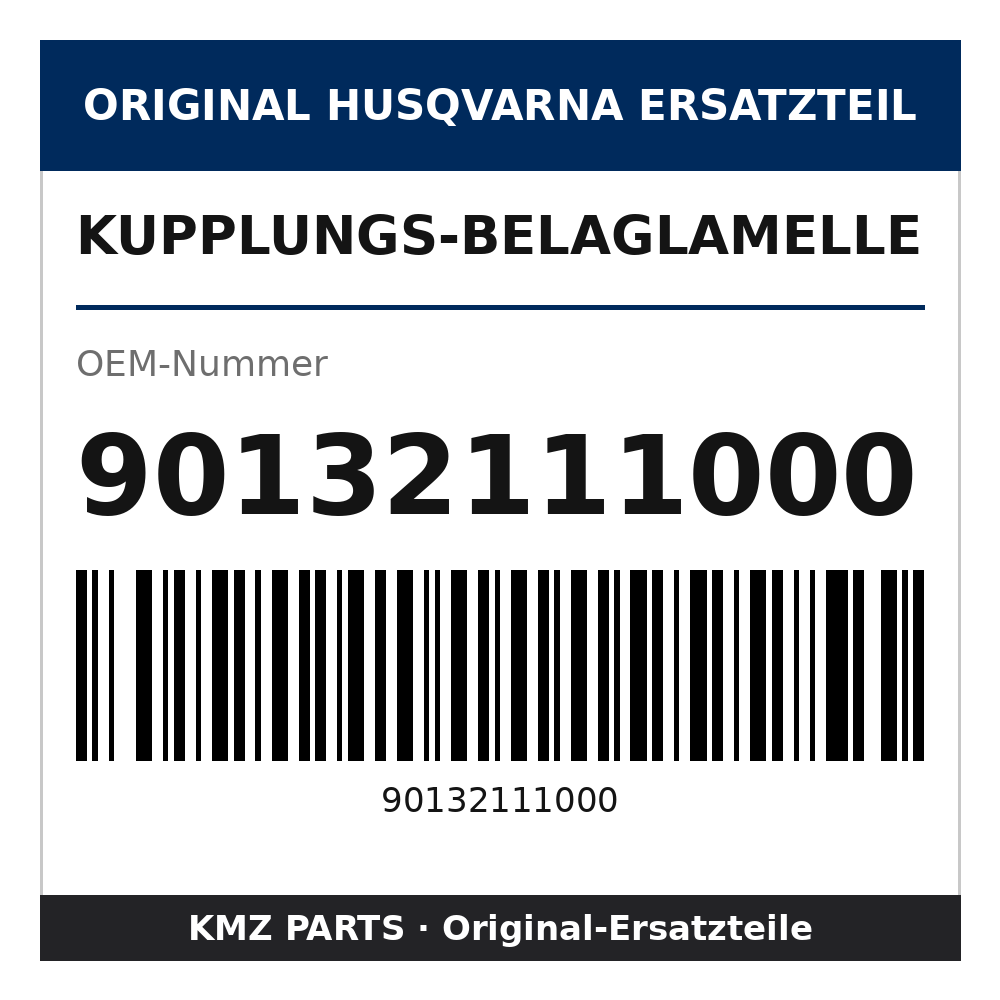 Husqvarna Original Kupplungs-Belaglamelle 90132111000