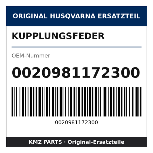 Husqvarna Original Kupplungsfeder 0020981172300