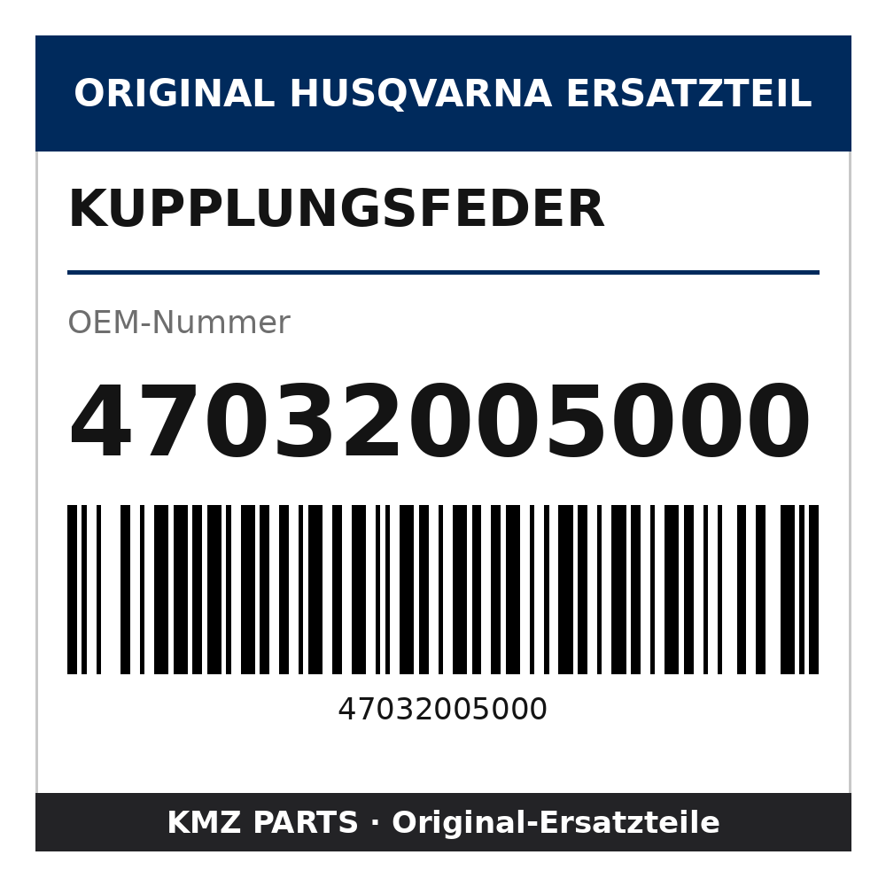 Husqvarna Original Kupplungsfeder 47032005000
