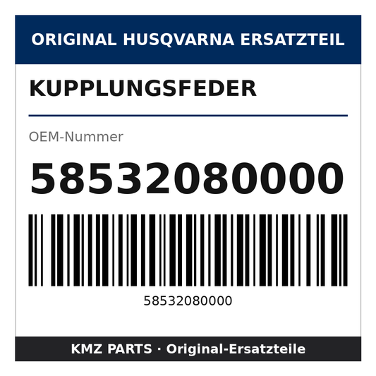 Husqvarna Original Kupplungsfeder 58532080000