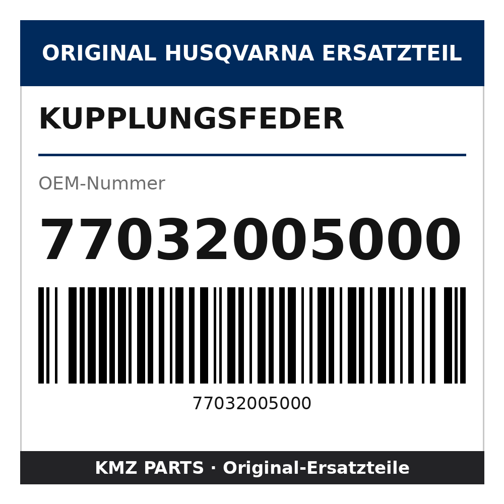 Husqvarna Original Kupplungsfeder 77032005000