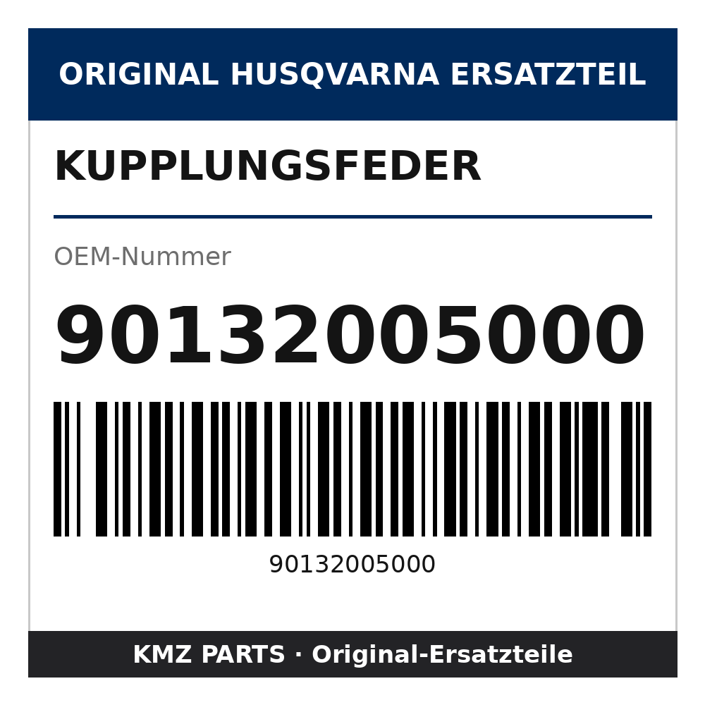 Husqvarna Original Kupplungsfeder 90132005000