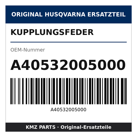 Husqvarna Original Kupplungsfeder A40532005000