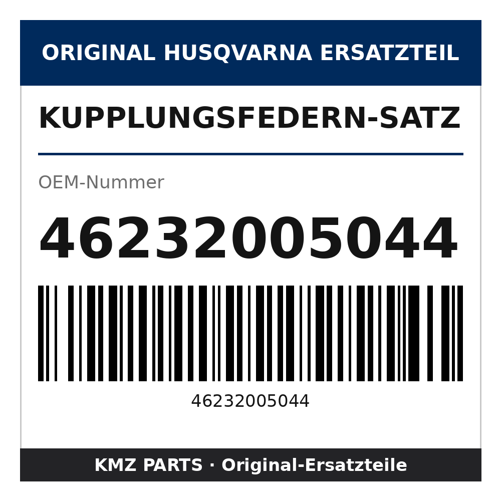 Husqvarna Original Kupplungsfedern-Satz 46232005044