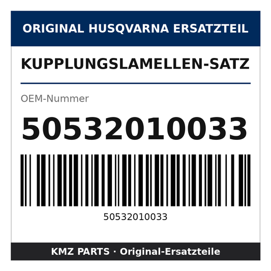 Husqvarna Original Kupplungslamellen-Satz 50532010033
