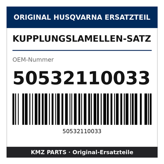Husqvarna Original Kupplungslamellen-Satz 50532110033