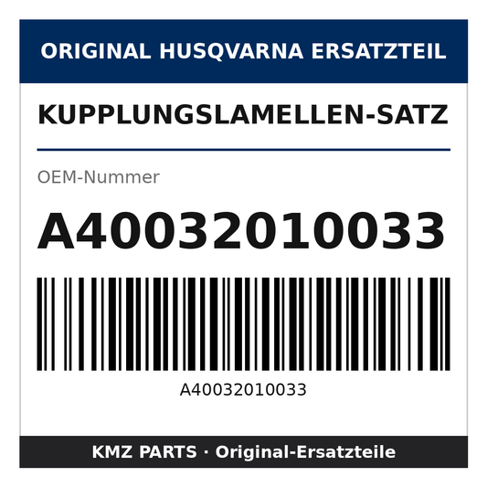Husqvarna Original Kupplungslamellen-Satz A40032010033