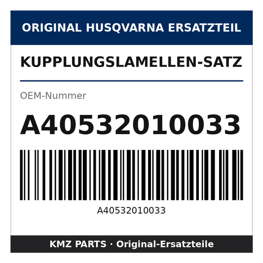 Husqvarna Original Kupplungslamellen-Satz A40532010033