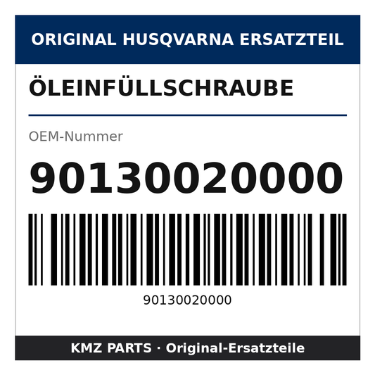 Husqvarna Original Öleinfüllschraube 90130020000
