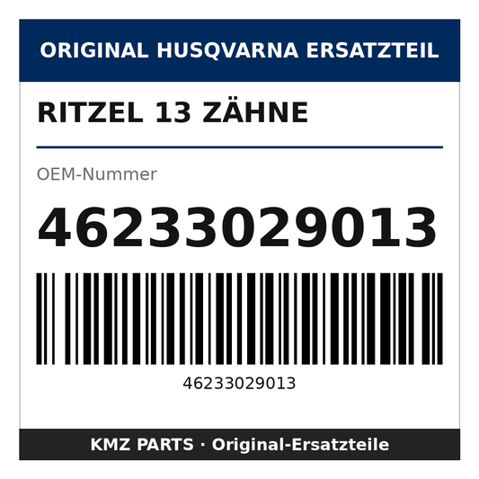 Husqvarna Original Ritzel 13 Zähne 46233029013