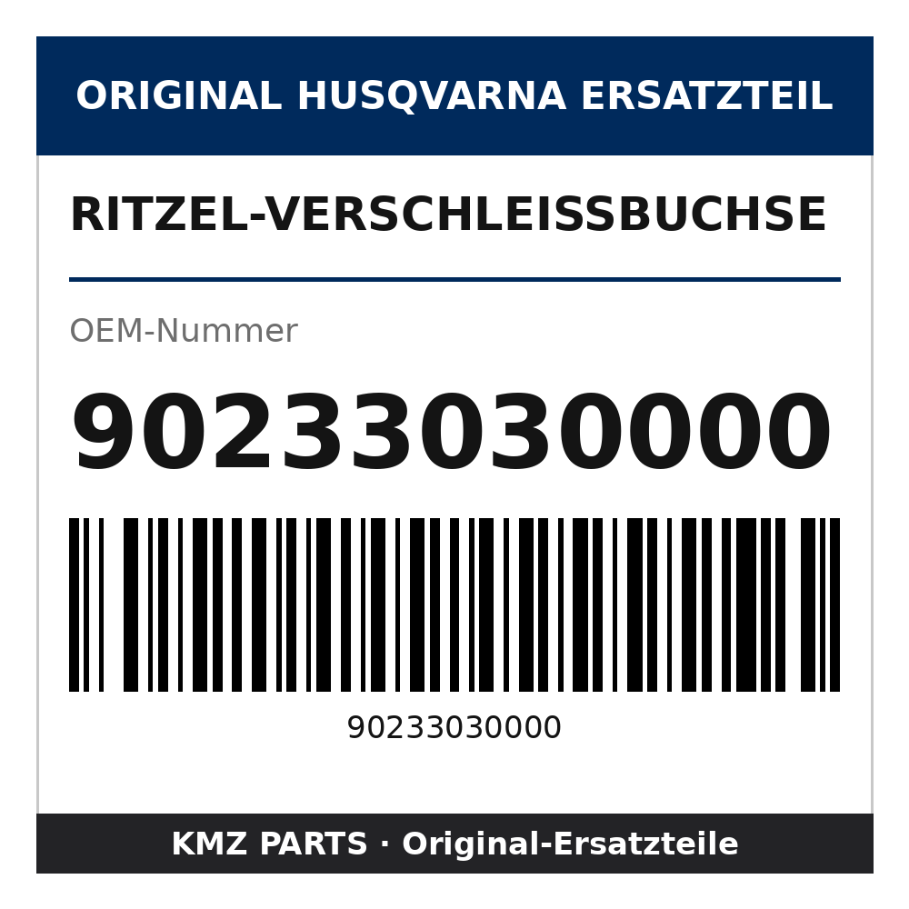 Husqvarna Original Ritzel-Verschleißbuchse 90233030000