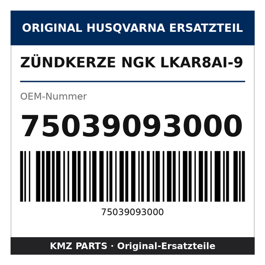 Husqvarna Original Zündkerze NGK LKAR8AI-9 75039093000