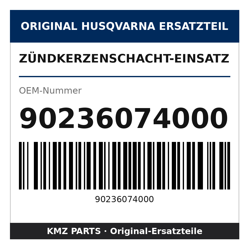 Husqvarna Original Zündkerzenschacht-Einsatz 90236074000