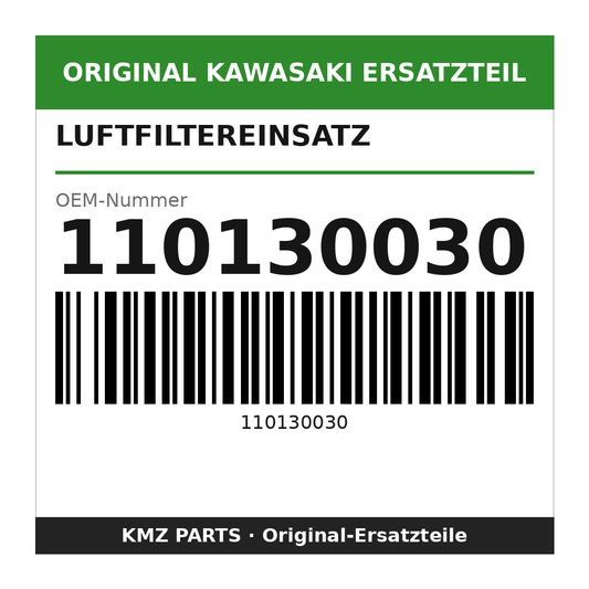 Kawasaki Luftfiltereinsatz 110130030