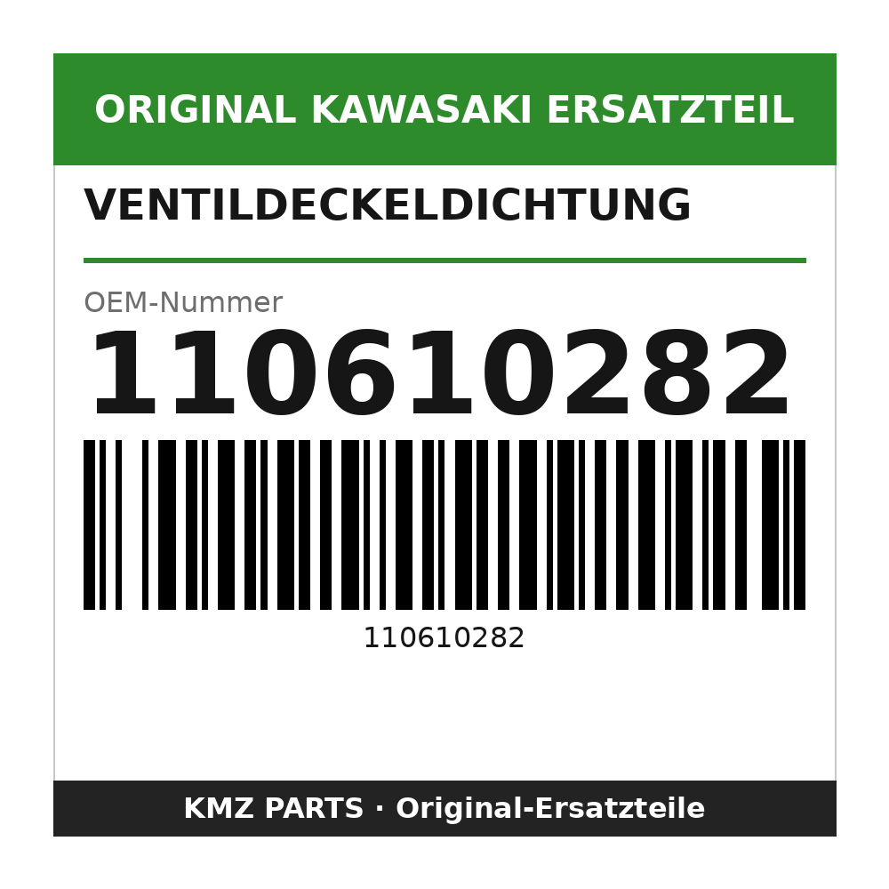 Kawasaki Ventildeckeldichtung 110610282