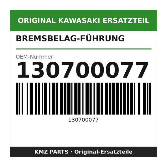Kawasaki Bremsbelag-Führung 130700077