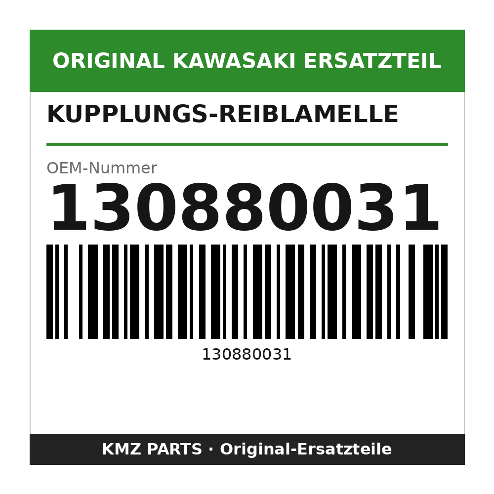 Kawasaki Kupplungs-Reiblamelle 130880031