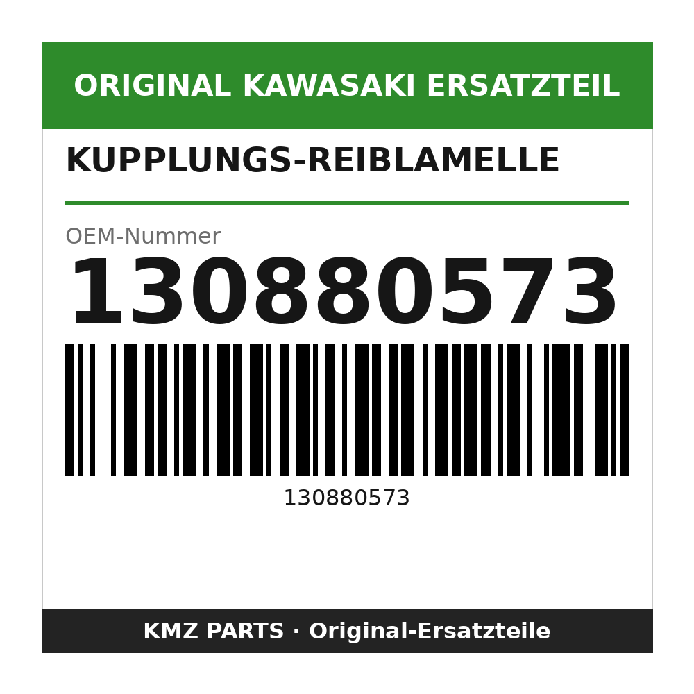 Kawasaki Kupplungs-Reiblamelle 130880573