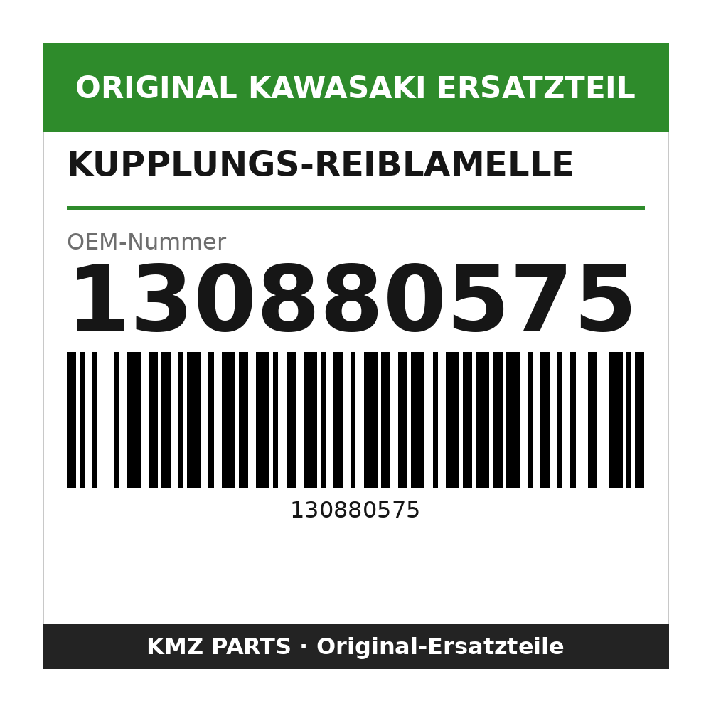 Kawasaki Kupplungs-Reiblamelle 130880575
