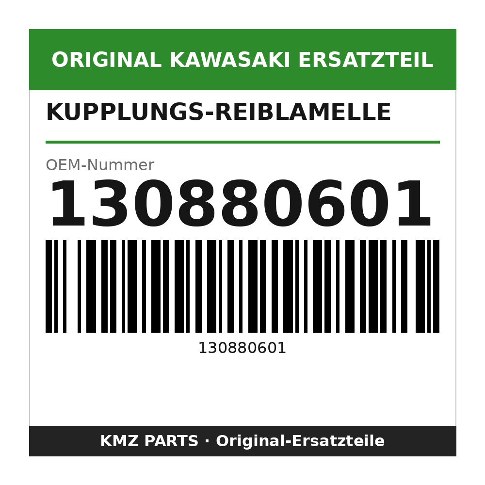 Kawasaki Kupplungs-Reiblamelle 130880601