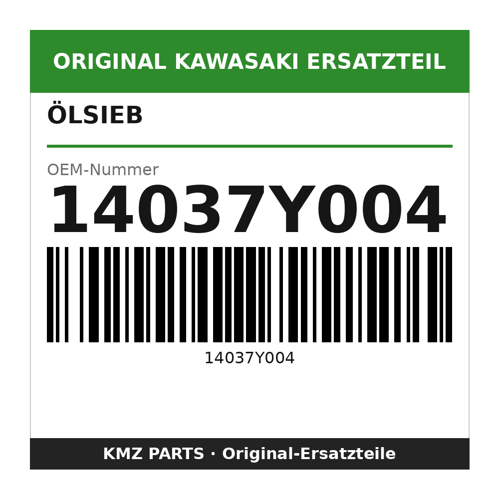 Kawasaki Ölsieb 14037Y004