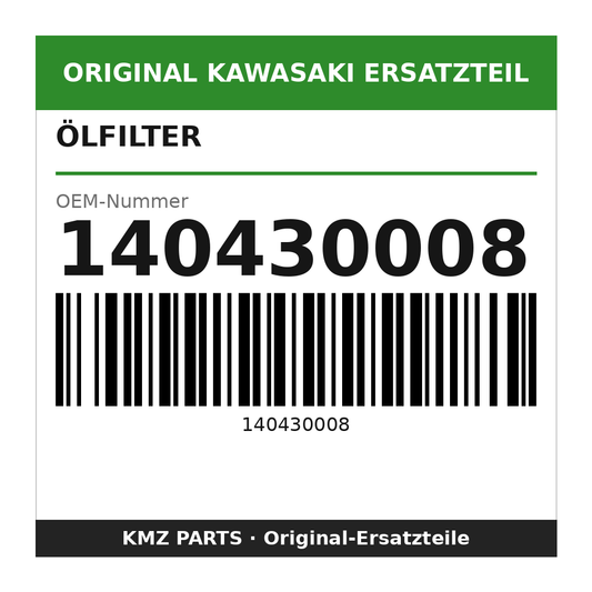 Kawasaki Ölfilter 140430008