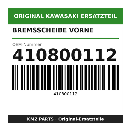 Kawasaki Bremsscheibe vorne 410800112