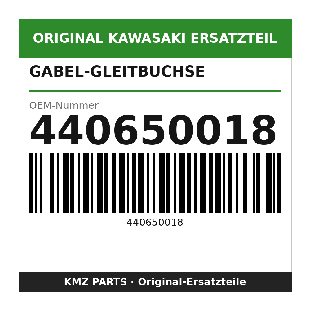 Kawasaki Gabel-Gleitbuchse 440650018