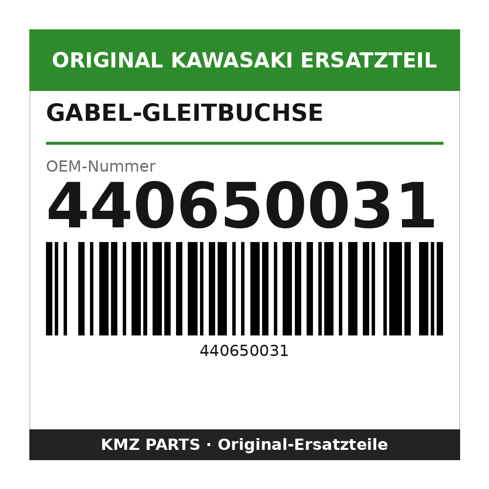 Kawasaki Gabel-Gleitbuchse 440650031