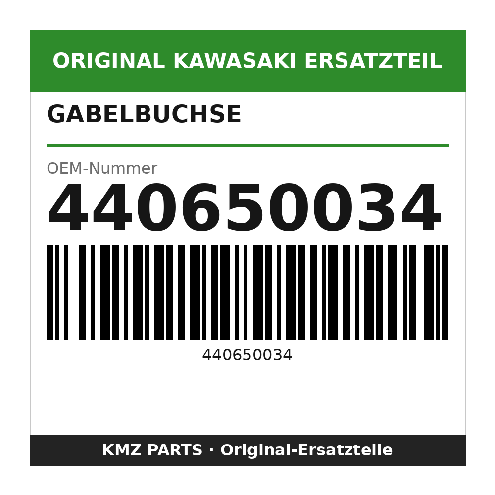 Kawasaki Gabelbuchse 440650034