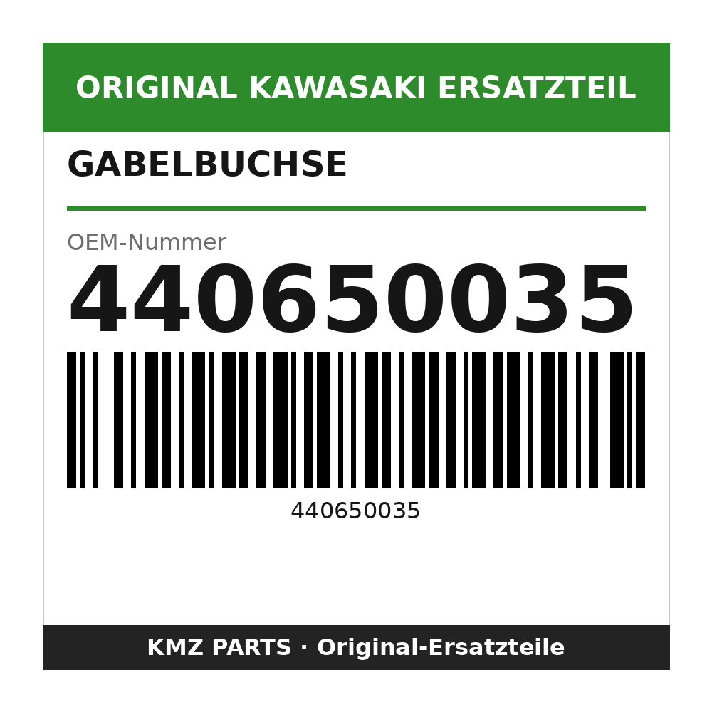 Kawasaki Gabelbuchse 440650035