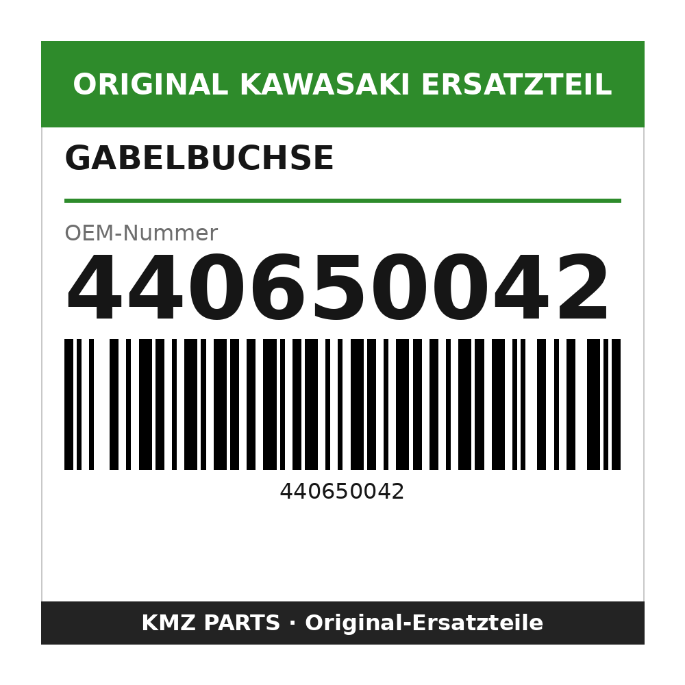 Kawasaki Gabelbuchse 440650042