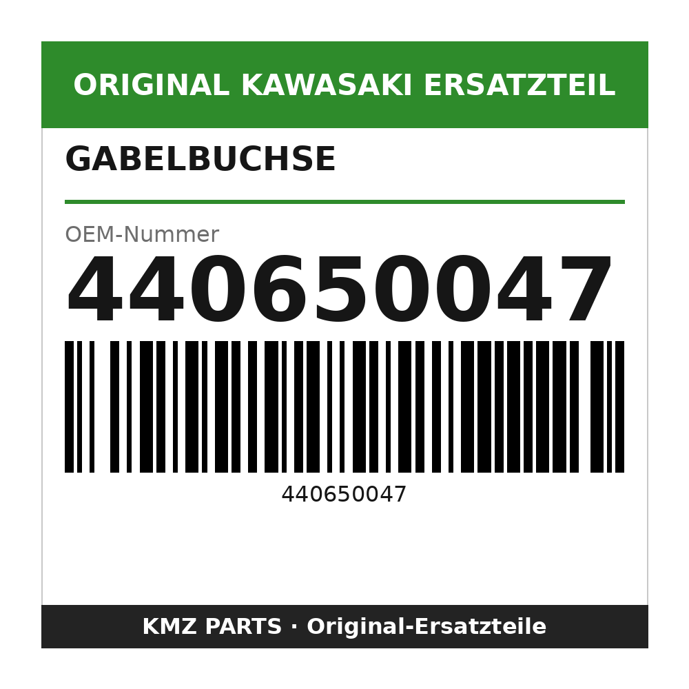 Kawasaki Gabelbuchse 440650047