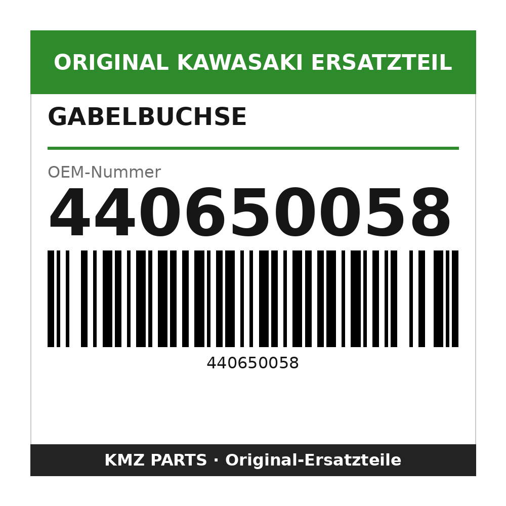 Kawasaki Gabelbuchse 440650058