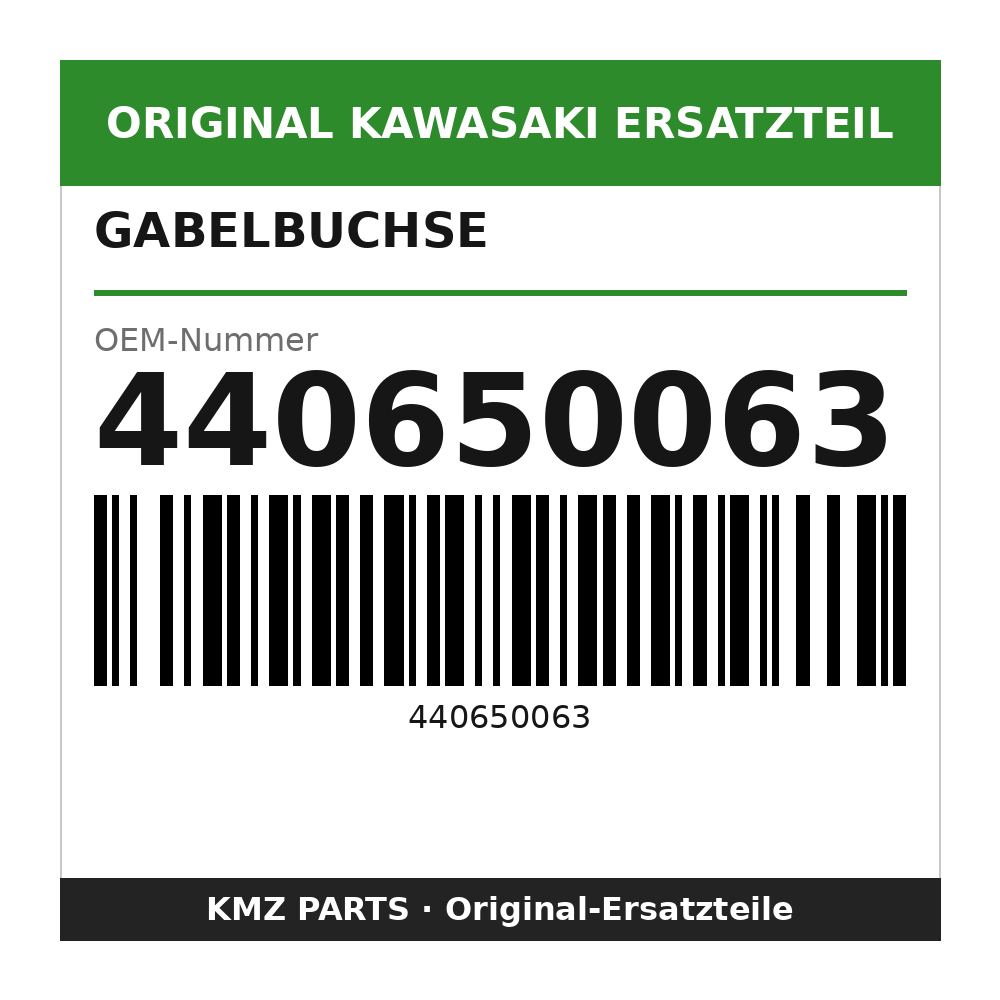Kawasaki Gabelbuchse 440650063