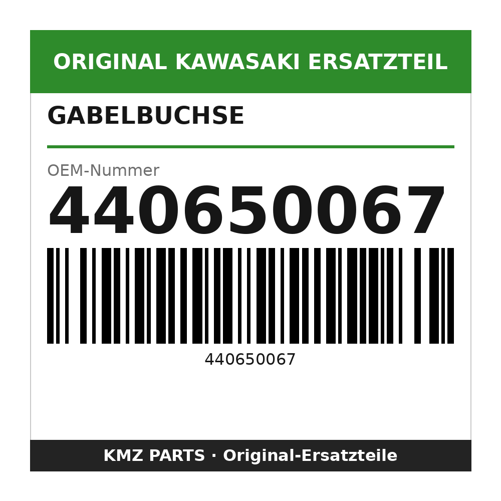 Kawasaki Gabelbuchse 440650067