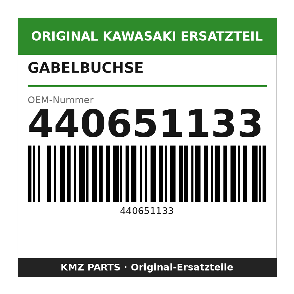 Kawasaki Gabelbuchse 440651133