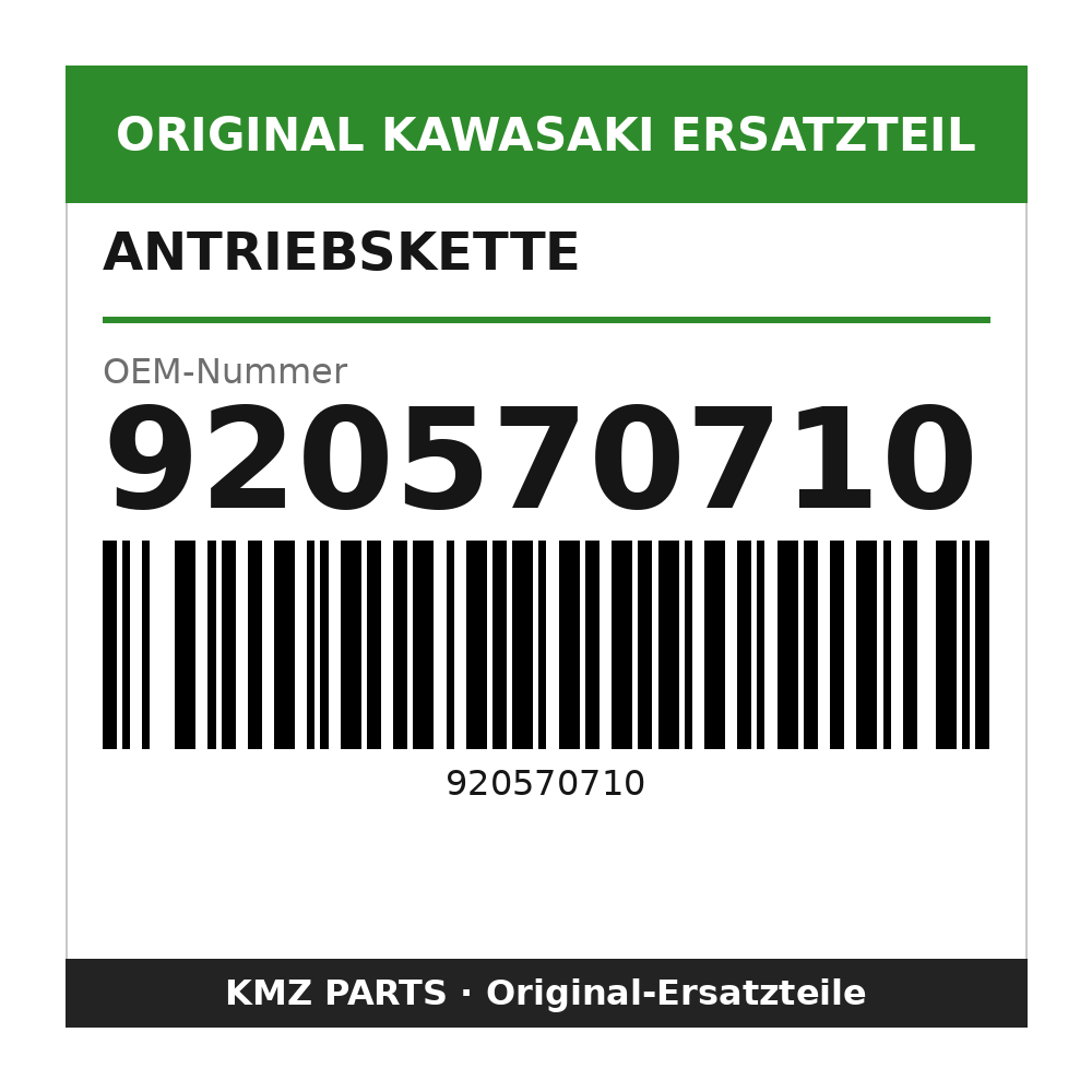 Kawasaki Antriebskette DID520VT2 114 Glieder 920570710