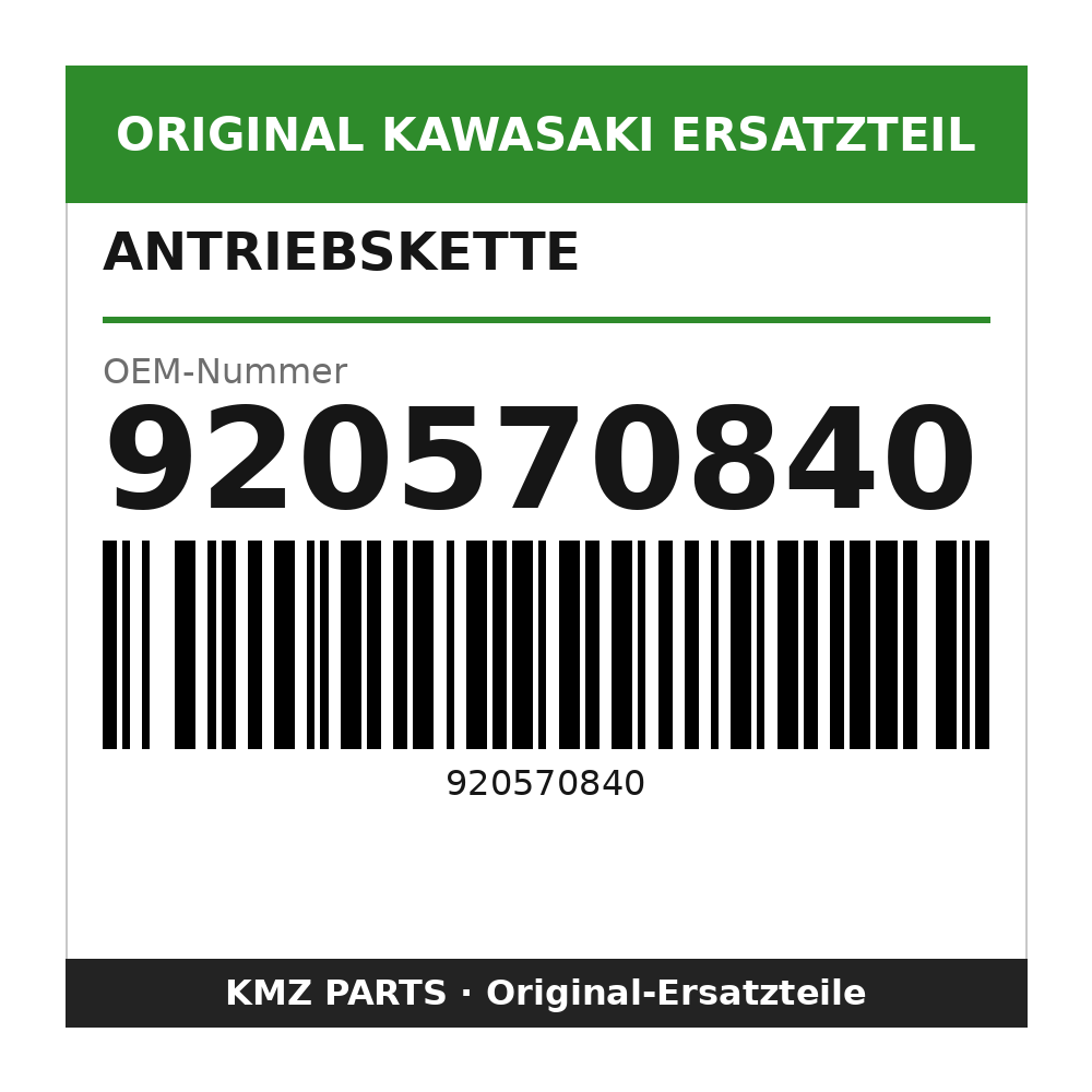 Kawasaki Antriebskette DID520VM4 114 Glieder 920570840
