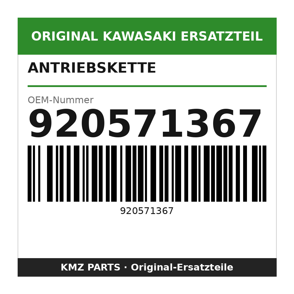 Kawasaki Antriebskette EK520LV-O 106 Glieder 920571367