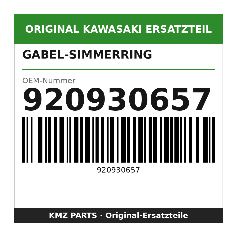 Kawasaki Gabel-Simmerring 920930657
