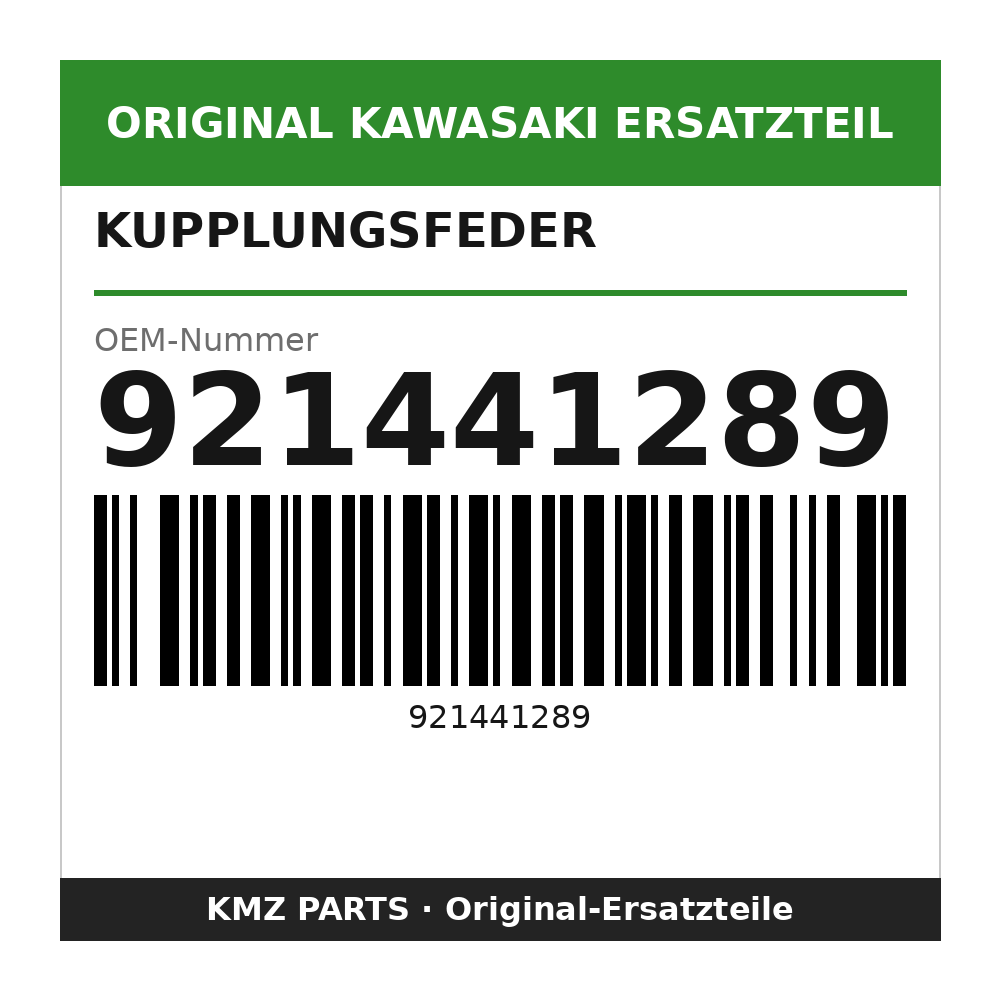 Kawasaki Kupplungsfeder 921441289