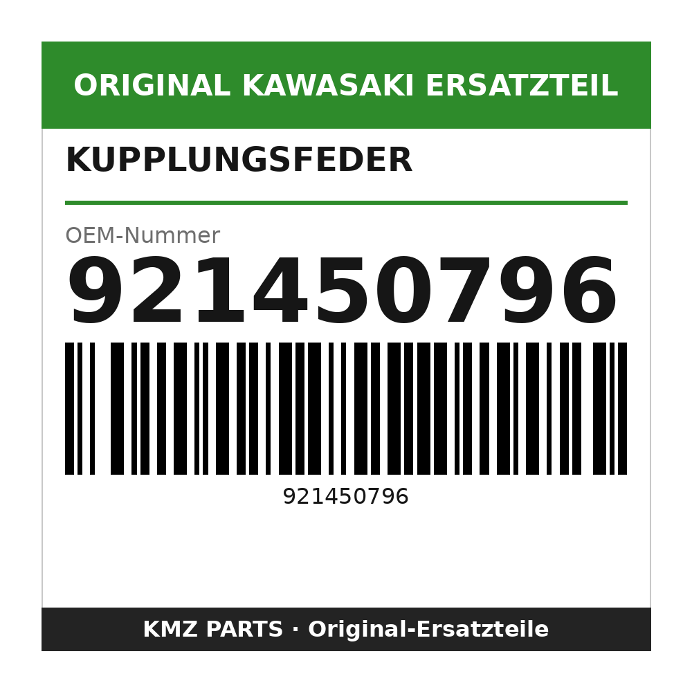 Kawasaki Kupplungsfeder 921450796